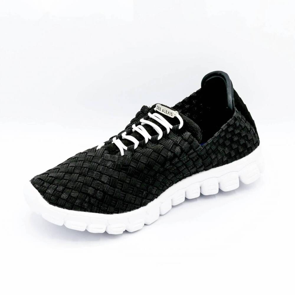 NEW ZEE ALEXIS women's danielle sneaker shoe in black